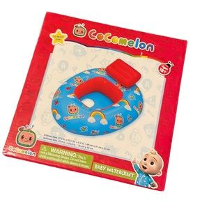 •COCOMELON•NIB BABY WATERCRAFT SWIM FLOAT WITH SMOOTH LEG OPENINGS 18M+